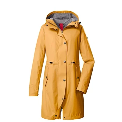 Afbeelding van G.I.G.A. DX Women&#039;s Regenparka/regenjack met binnenvoering en capuchon GS 101 WMN PRK, burned yellow, 50, 38999 000