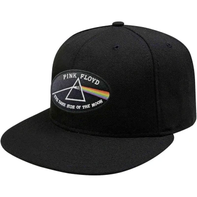 Afbeelding van Pink Floyd The Dark Side Of Moon Black Border Snapback Pet Zwart