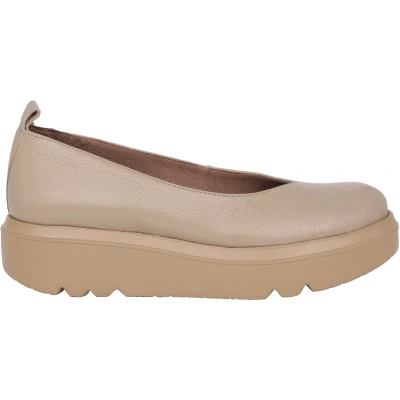 Afbeelding van Wonders Lewis dames instapper Taupe maat 40 (EU) 7 (UK)