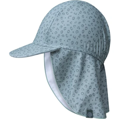 Afbeelding van Swim Essentials UV Zonnepetje Baby Groen Panterprint 2 4 jaar