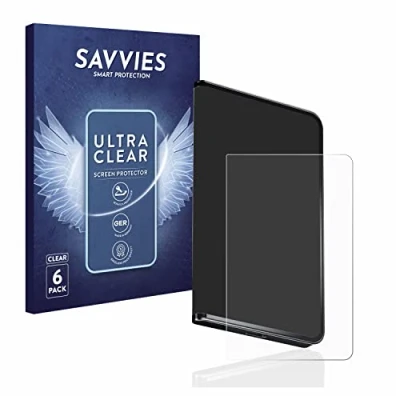 Afbeelding van Savvies Screenprotector voor Ledger Stax crypto wallet Folie Beschermfolie transparant (6 Stuks)