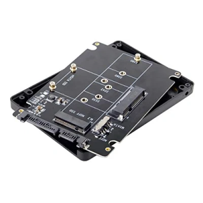 Afbeelding van mSATA SSD &amp; Combo M.2 B key naar SATA 3.0 Adapterbehuizing met switch