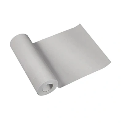 Afbeelding van PAW Airlaid Tafelloper (40 x 2400 cm) I Geperforeerd Elke 120 cm Verjaardag Tafelversiering Ideale Tafeldecoratie voor Communies, Bruiloften, Doopfeesten Kleur: Monocolor (silver)