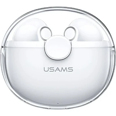 Afbeelding van USAMS Wireless Earbuds BU12 Series (BHUBU01) TWS, Bluetooth 5.1, Dual Channel Stereo White