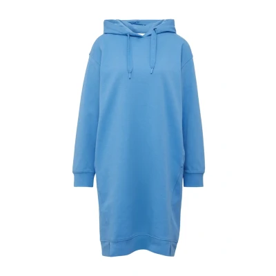 Afbeelding van s.Oliver MIT Seitlichen Eingrifftaschen UND Kapuze Jurk, Dames, Maat: 34, Royalblau