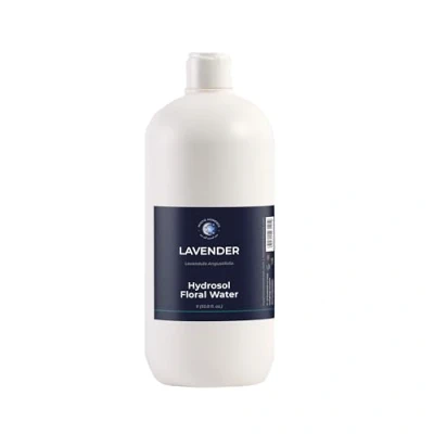 Afbeelding van Mystic Moments Lavendel natuurlijke hydrosol bloemenwater 1 liter Perfect voor huid, gezicht, lichaam en zelfgemaakte schoonheidsproducten Veganistisch GGO vrij