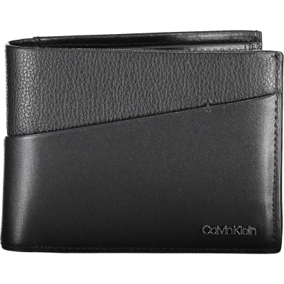 Afbeelding van Calvin Klein Diagonal Trifold COIN Unisex Portemonnee, Maat: One Size, Black