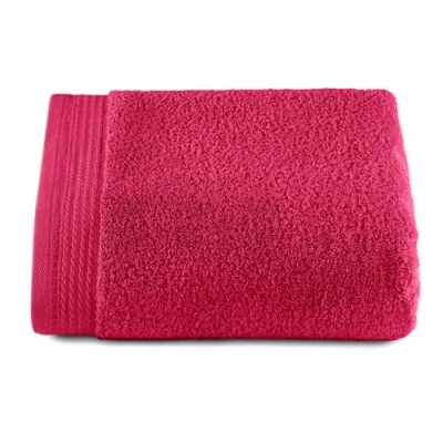 Afbeelding van RIZO Top Towel 1 douchehanddoek, badhanddoeken, 100% gekamd katoen, 600 g/m², 70 x 140 cm, fuchsia