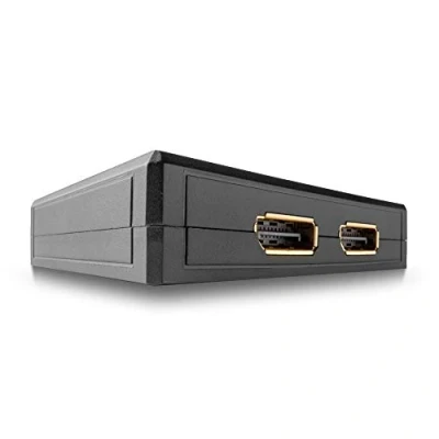 Afbeelding van LINDY 2 poort DisplayPort 1.2 Bi directionele schakelaar