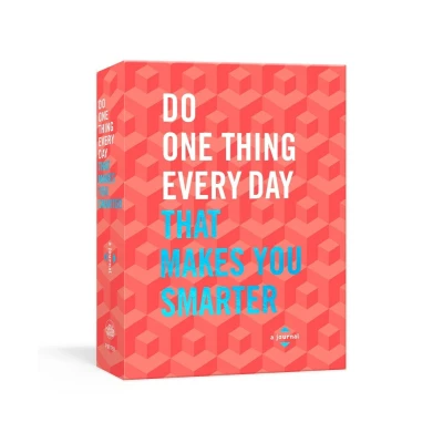 Afbeelding van Do One Thing Every Day That Makes You Smarter: A Journal