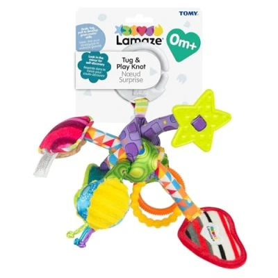 Afbeelding van LAMAZE L27128 Tug and Play Knot Baby Toy
