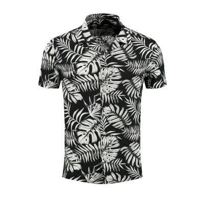 Afbeelding van Key Largo MSH Havanna Shortsleeve Overhemd, Heren, Maat: Small, Black
