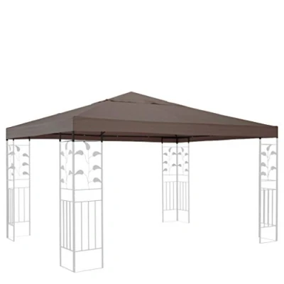 Afbeelding van QUICK STAR Vervangend dak voor Rank paviljoen 3x3m taupe reserve hoes paviljoendak