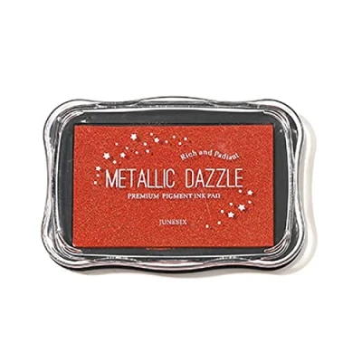 Afbeelding van INCAUCA Metalen inktpads voor rubberen stempels, wasbare stempelinktkussen, stempelen, embossing Craft Ink Pad Postzegels Partner DIY Kleur Bruiloft Kaarten Maken Scrapbook Hout