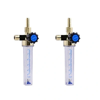 Afbeelding van Argon CO2 Professionele Gas Flow Meter Tester Flowmeter voor Mig Tig Lasser Lassen 2 STKS