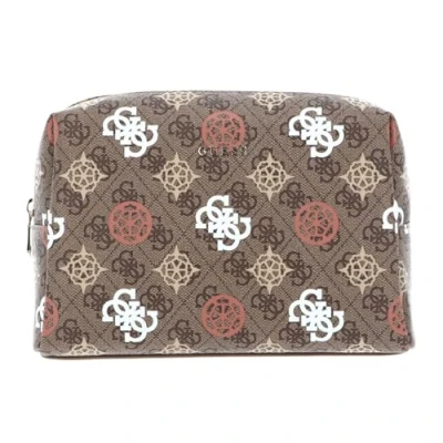 Afbeelding van Guess Toilettas, Dames, Maat: One Size, Brown/multi