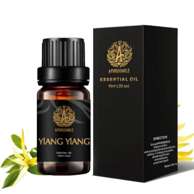 Afbeelding van aromatherapie ylang essentiele olie voor luchtverfrissers, 100% pure diffusers, 0,33oz olie, 10ml DIY