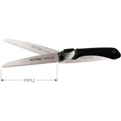 Afbeelding van Rotec Shark Line opvouwbare handzaag SL6 (210 mm) 9 tpi