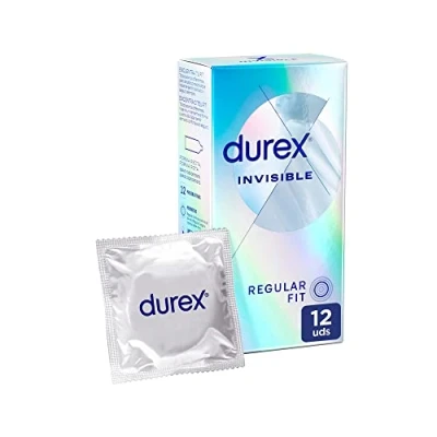Afbeelding van Profilacticos Durex Invisible Lubric 12U