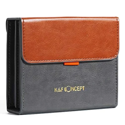 Afbeelding van K&amp;F Concept Foto Filter Pouch Camera Tas Waterdichte Lederen Case voor ND8 ND64 ND1000 Filters Vierkant 100 * mm