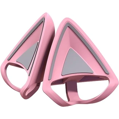 Afbeelding van RAZER Kitty Ears V2 Universal Clip Oorbeugel 1 stuk(s) Roze, Grijs