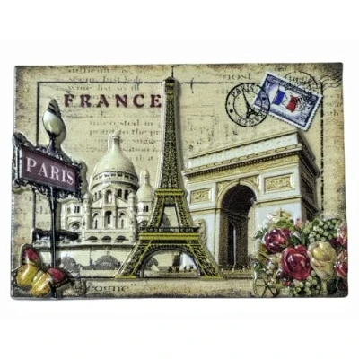 Afbeelding van Parijs Frankrijk 3D Koelkast Magneet Souvenir Gift, Huis &amp; Keuken Decoratie Magnetische Sticker Collectie