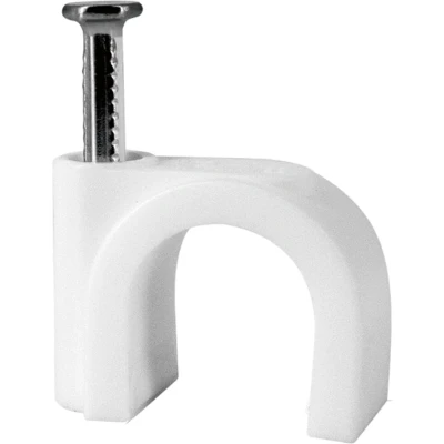 Afbeelding van Kabelclip 20 mm wit 100 st. Allteq