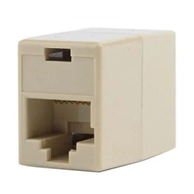 Afbeelding van Gembird TA 350/10 kabeladapter/verloopstukje 8P8C RJ 45 Beige