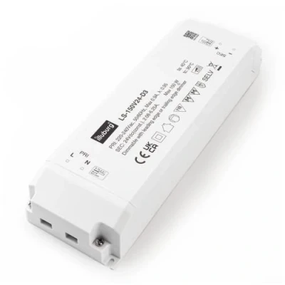 Afbeelding van illuburg Led transformator, 24 V, 50 W, 150 dimbaar, Triac, voor ledstrip, voeding, driver