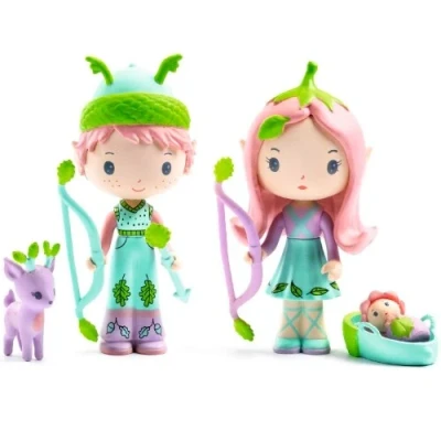 Afbeelding van Djeco tinyly speelfiguur lily &amp; sylvestre