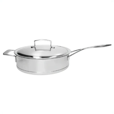 Afbeelding van Demeyere Silver 7 Lage Sauteuse met deksel 28 cm