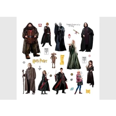 Afbeelding van Harry Potter muurstickers voor de kinderkamer, muursticker jonge decoratie van AG Design 30 x cm ADKS 3826