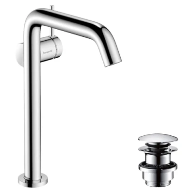 Afbeelding van Hg basin mix 240 tecturis s fine coolstart with push open waste set ch 73370000