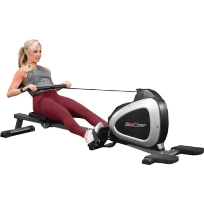 Afbeelding van FITNESS REALITY 1000 PLUS Bluetooth Magnetische Roeier met uitgebreide optionele Full Body Oefeningen en MyCloudFitness App