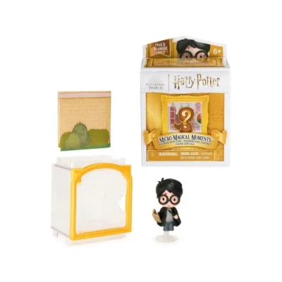 Afbeelding van Harry Potter Micro Magical Moments verrassingsdoos met 4 cm figuur en displaydoosje stijlen kunnen variëren