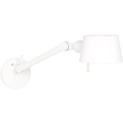 Afbeelding van Wandlamp verstelbaar wit hoogte 40 reikwijdte max 62