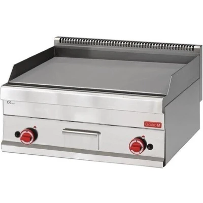 Afbeelding van Gastro M 650 gas bakplaat 65/70 FTG CR gladde verchroomde plaat