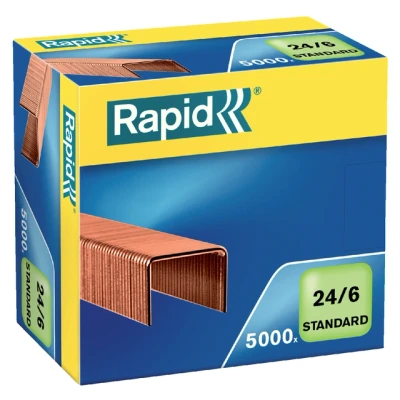 Afbeelding van Nieten Rapid 24/6 verkoperd standaard 5000 stuks
