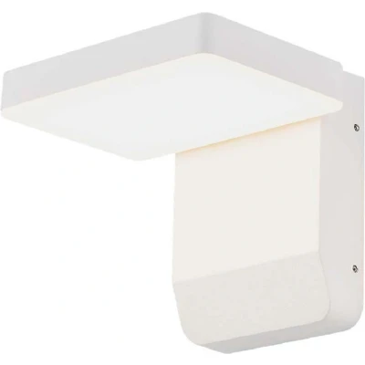 Afbeelding van V TAC VT 11020 SQ W Draaibare LED Wandlamp IP65 Wit 17W 2520 Lumen 3000K