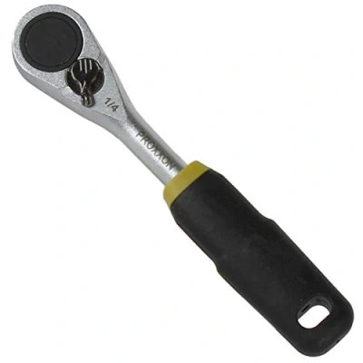 Afbeelding van Proxxon 23158 Micro ratel (schroevendraaier), 1/4&quot; bitopname, 23 x 12 mm extreem slanke kop