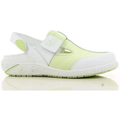 Afbeelding van Safety Jogger Oxypas Sandaal Aliza OB SRC ESD Limoengroen Maat 39