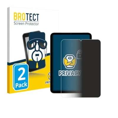 Afbeelding van BROTECT privacy screenprotector voor Apple iPad Mini 7 2024 Folie Beschermfolie Blauwlichtfilter (2 Stuks)