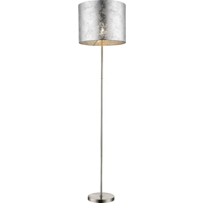 Afbeelding van Globo vloerlamp Amy i nikkel metaal 40 cm E27 fitting 15188S