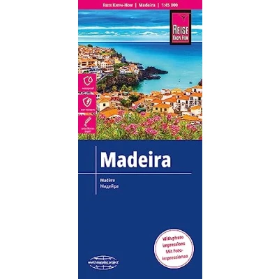 Afbeelding van Reise Know How Landkarte Madeira 1:45.000: world mapping project