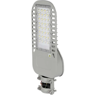 Afbeelding van V TAC VT 54ST N LED Slim Straatverlichting Grijs Samsung IP65 50W 6850 Lumen 6500K 5 Jaar