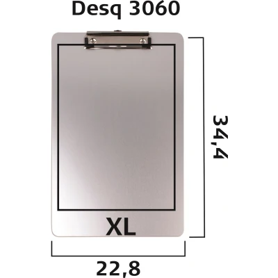 Afbeelding van DESQ Aluminium klembord A4 226x344