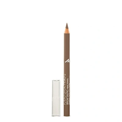 Afbeelding van Manhattan Brow&#039;Tastic Wenkbrauwstift Lichtbruine eyebrow potlood met opvullende vezels voor dichtwerkende, gedefinieerde wenkbrauwen Kleur Light 001 1 x 1,1 g