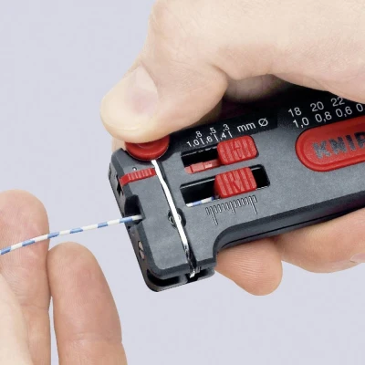 Afbeelding van Knipex Ontmantelingsgereedschap 0,12 0,4 mm 12 80 040 SB 1280040SB