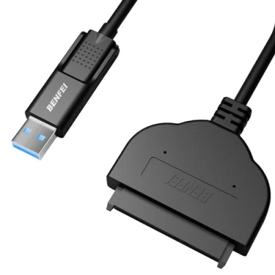 Afbeelding van USB 3.0 naar SATA adapter voor 2,5 &quot;HDD/SSD, BENFEI III harde driveradapter