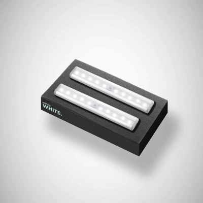 Afbeelding van Motionlamp met Sensor Lamp Draadloze Trapverlichting LED kastverlichting Veilige Nachtlampen (2 STUKS)
